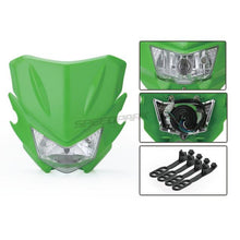 Load image into Gallery viewer, SPEEDPARK Universal Motorcycle Headlight Headlamp Fairing For KAWASAKI YAMAHA SUZUKI HONDA KTM Dirt Bike

