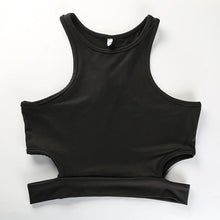 Load image into Gallery viewer, Sexy Women Sports Bra Top Female HollowOut Racerback Sleeveless Fitness Gym Running Yoga Vest Tank Crop Top Activewear Brassiere
