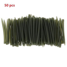 Load image into Gallery viewer, Sikiwind 50pcs/Pack Terminal Carp Fishing Anti Tangle Sleeves Connect With Fishing Hook 53mm Carp Fish Tackle Pesca Iscas Tools
