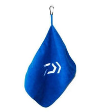 Load image into Gallery viewer, Single/ Double Layer Towel Fishing Microfiber Bait Towel Thickening Non-stick Absorbent Hiking Fishing Towel with Clip
