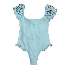 Load image into Gallery viewer, Solid One Piece Swimwear Women Swimsuit Sexy Swimming Suit 2020 Ruffle Bathing Suit Backless Push Up BodySuit Femme Beachwear
