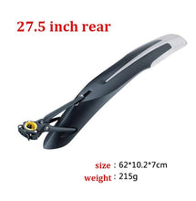 Load image into Gallery viewer, TOPEAK 26 27.5 29 inch MTB mudguard bicycle front rear wing for bicycle mud guard mountain bike fender
