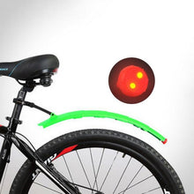 Load image into Gallery viewer, Telescopic Folding Bicycle Fenders MTB Front Rear Mud guards Quick Release Bike Fender Wings With Taillight Bicycle Accessories
