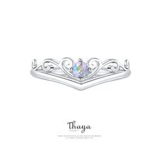 Load image into Gallery viewer, Thaya S925 Sterling Silver Rings Creative Design Fairy Fruit Rings Couple Ring For Wedding Engagement Gift Fine Jewelry

