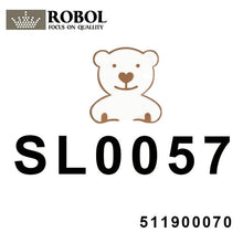 Load image into Gallery viewer, Toss Bear Sterling Silver Copy Jewelry Spanish Bear Version Jewelry Women's Bracelet Custom Bear Gem Material Link Wholesale
