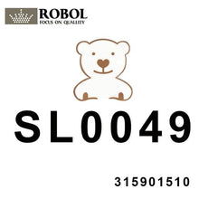 Load image into Gallery viewer, Toss Bear Sterling Silver Copy Jewelry Spanish Bear Version Jewelry Women's Bracelet Custom Bear Gem Material Link Wholesale
