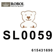 Load image into Gallery viewer, Toss Bear Sterling Silver Copy Jewelry Spanish Bear Version Jewelry Women's Bracelet Custom Bear Gem Material Link Wholesale

