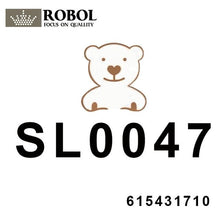 Load image into Gallery viewer, Toss Bear Sterling Silver Copy Jewelry Spanish Bear Version Jewelry Women's Bracelet Custom Bear Gem Material Link Wholesale
