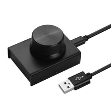 Load image into Gallery viewer, USB Volume Control Knob Computer Audio Volume Controller Adjuster Supports Mute with USB Cable for Win XP/Vista/7/8/10/ Mac
