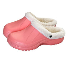 Load image into Gallery viewer, Unisex Warm Lined Slippers Home Waterproof Indoor And Outdoor Garden Shoes  Rubber  Shoes  W@
