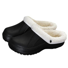 Load image into Gallery viewer, Unisex Warm Lined Slippers Home Waterproof Indoor And Outdoor Garden Shoes  Rubber  Shoes  W@
