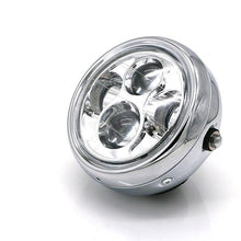 Load image into Gallery viewer, Universal LED Motorcycle Headlight CG125 Motorbike Bulbs 12V Round Moto Spotlight Headlamp Front Lights for Harley White DRL
