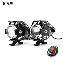 Load image into Gallery viewer, Universal Motorcycle LED Light U5 12V Auxiliary Lamp Driving headlight DRL Fog Light For BMW R1200RT S1000R F800GT Accessories
