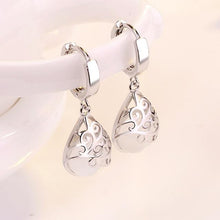 Load image into Gallery viewer, WEIGARSTI 925 Sterling Silver Moonlight Opal Tears Totem Earrings Gift Pendientes Oorbellen Boucle D'oreille Femmes Wholesale
