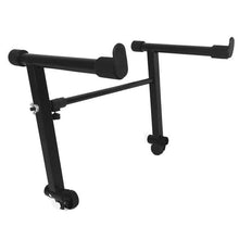 Load image into Gallery viewer, XR-34 Adjustable Electronic Piano Keyboard Stand Piano Heightened Support Music Holder Instrument Black Holder Accessories
