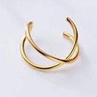 Load image into Gallery viewer, YPAY 100% Solid 925 Sterling Silver Ear Cuff Clip On Earrings For Women Girl Without Piercing Twist Earing Fine Jewelry YME580
