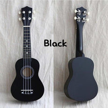 Load image into Gallery viewer, Zebra 21 inch Ukelele Soprano 4 Strings Hawaiian Spruce Basswood Guitar Musical Instrument Set Kits+Tuner+String+Strap+Bag

